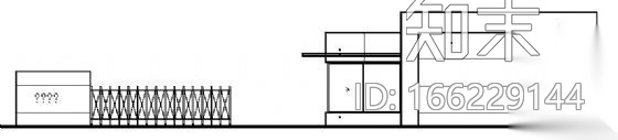 上海某轮椅厂厂房门卫泵房建筑方案图cad施工图下载【ID:166229144】