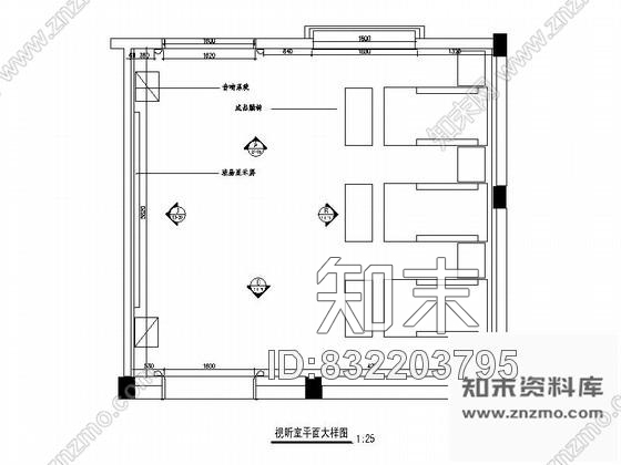 图块/节点视听室装修详图cad施工图下载【ID:832203795】