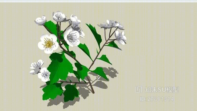 花SU模型下载【ID:27801314】