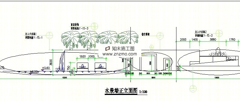 水景墙施工图施工图下载【ID:36947467】