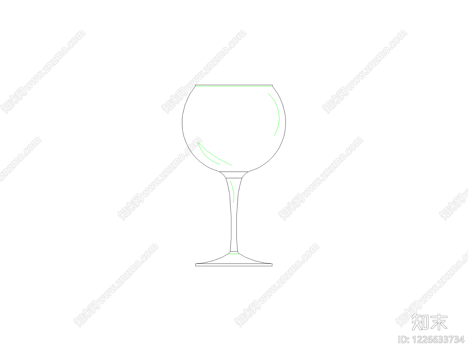 欧式摆件CAD图纸