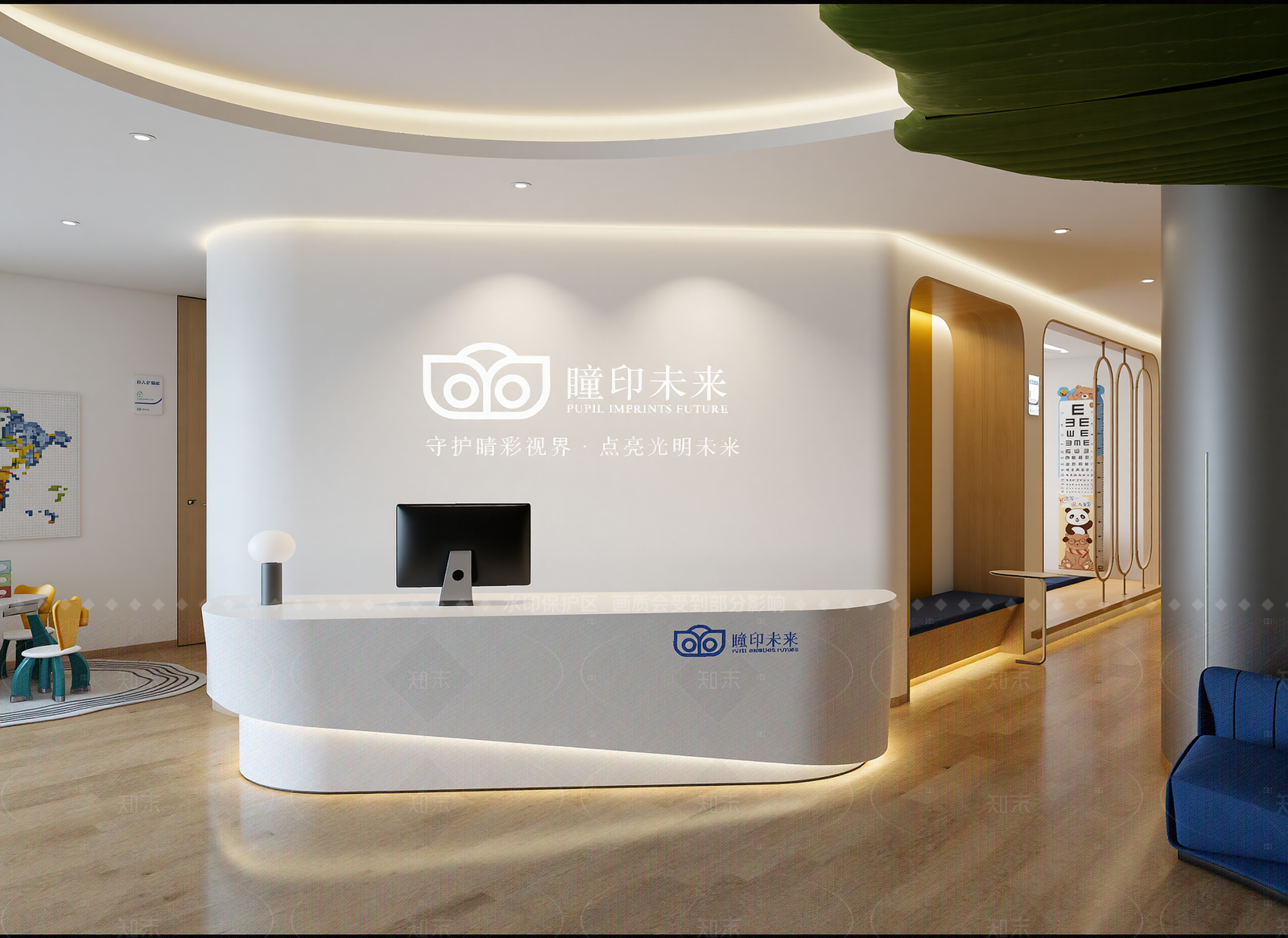 现代眼镜店3D模型下载【ID:1214634145】