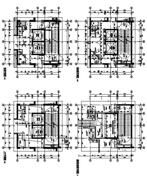 [浙江]17栋住宅建筑设计方案图（含地下室等专业图纸）施工图下载【ID:167915162】