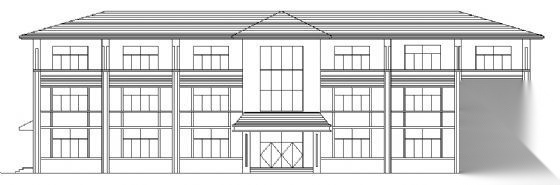 某三层综合楼建筑施工图施工图下载【ID:151510112】