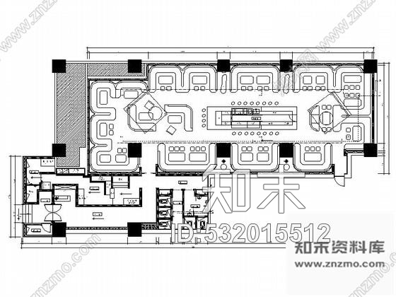 施工图广东现代梦幻城堡主题酒吧室内装修设计施工图含效果图cad施工图下载【ID:532015512】