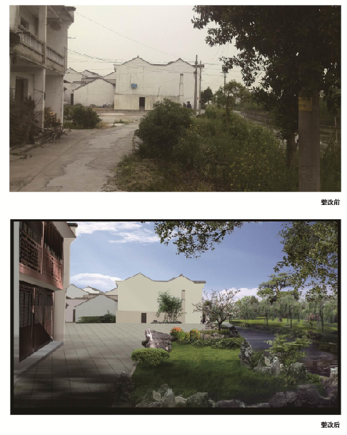 [浙江]湖州市南浔区菱湖镇射中村中心村改造方案文本cad施工图下载【ID:165153153】