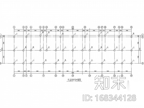 [湖南]六层砖混结构住宅楼结构施工图cad施工图下载【ID:168344128】