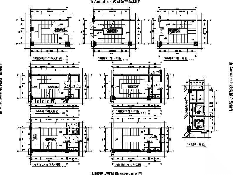 [宁夏]高层现代风格商业综合体建筑施工图（含效果图及...cad施工图下载【ID:151454160】