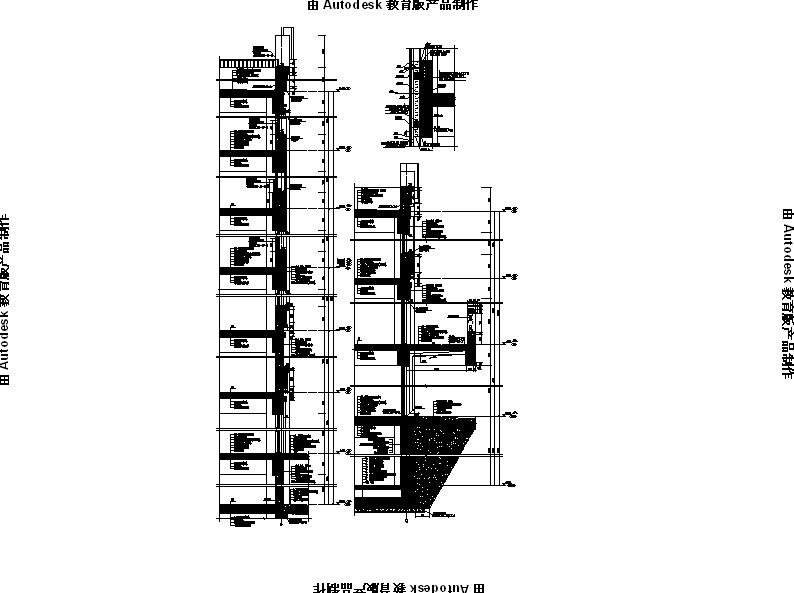 [宁夏]高层现代风格商业综合体建筑施工图（含效果图及...cad施工图下载【ID:151454160】