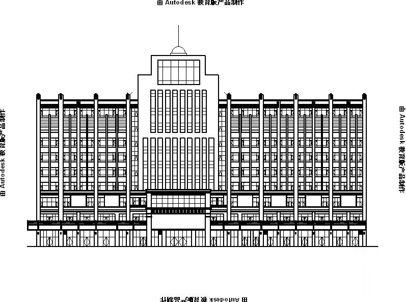 [宁夏]高层现代风格商业综合体建筑施工图（含效果图及...cad施工图下载【ID:151454160】