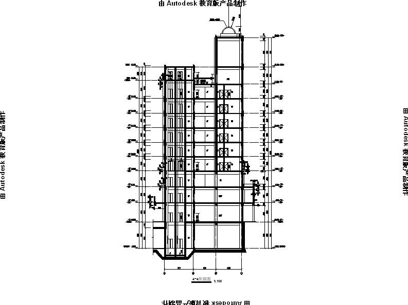 [宁夏]高层现代风格商业综合体建筑施工图（含效果图及...cad施工图下载【ID:151454160】