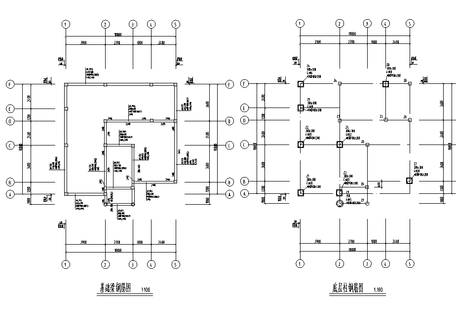 多层建筑别墅设计图（包含CAD）施工图下载【ID:149862126】