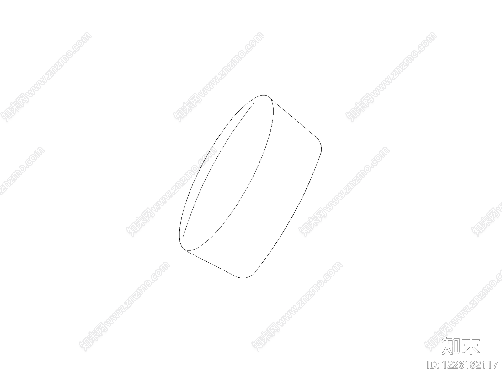 现代床CAD图纸
