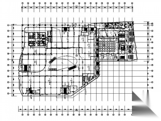 [福建]现代风格三十九层商业广场建筑扩初图（国内顶尖设...cad施工图下载【ID:166061113】