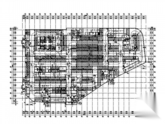 [福建]现代风格三十九层商业广场建筑扩初图（国内顶尖设...cad施工图下载【ID:166061113】