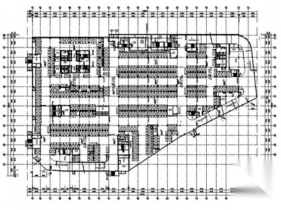 [福建]现代风格三十九层商业广场建筑扩初图（国内顶尖设...cad施工图下载【ID:166061113】