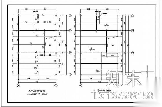 某钢结构别墅设计图cad施工图下载【ID:167539158】