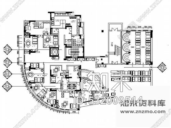 施工图南京温馨咖啡厅室内装修图施工图下载【ID:532009514】