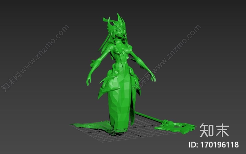 nami_唤潮鲛姬娜美710793d打印模型下载【ID:170196118】