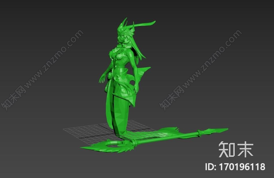 nami_唤潮鲛姬娜美710793d打印模型下载【ID:170196118】