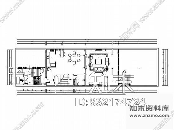 图块/节点某奢华三层别墅平面图cad施工图下载【ID:832174724】