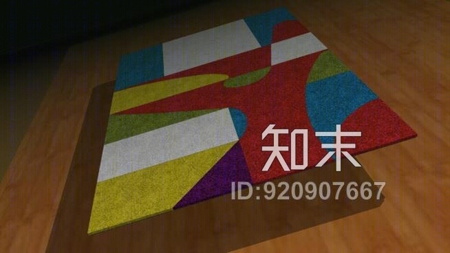 宜家沃克地毯SU模型下载【ID:920907667】