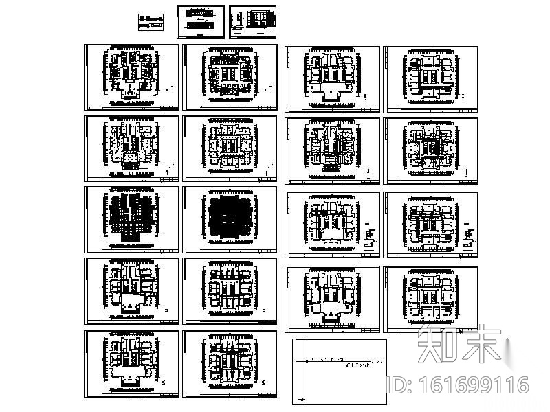 [重庆]某宾馆设计图（含效果）cad施工图下载【ID:161699116】