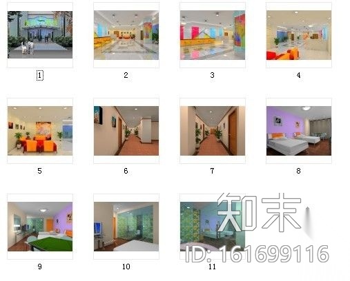 [重庆]某宾馆设计图（含效果）cad施工图下载【ID:161699116】