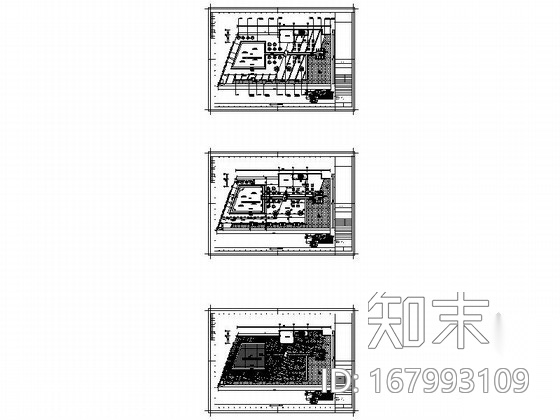 酒店屋顶花园平面布局图施工图下载【ID:167993109】