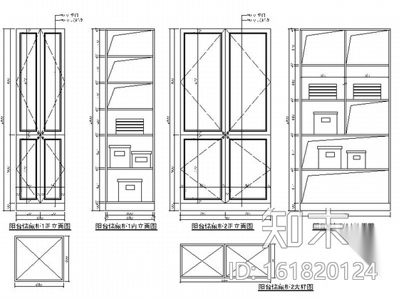 [上海]精品时尚简欧风格商品两居室样板间CAD装修施工图...cad施工图下载【ID:161820124】