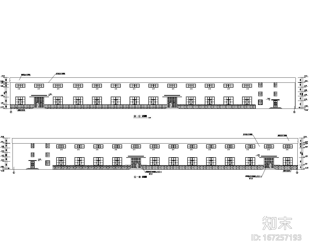 21米单跨钢结构厂房建筑结构施工图（CAD）施工图下载【ID:167257193】