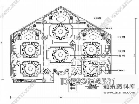 施工图某西餐厅装修设计图cad施工图下载【ID:532012581】