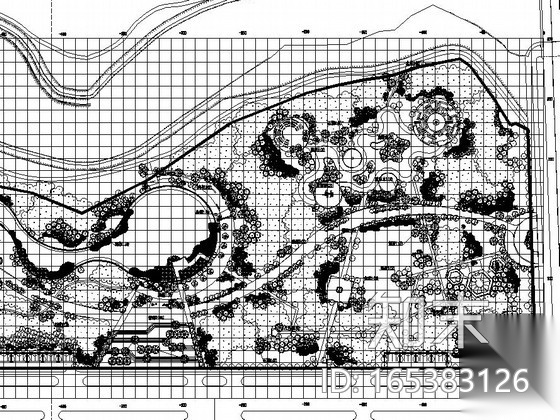 [抚州]湿地公园植物配置绿化工程施工图施工图下载【ID:165383126】