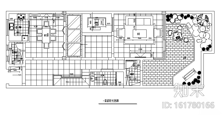 [江苏]现代风格400平米联体别墅设计施工图（附效果图）cad施工图下载【ID:161780166】