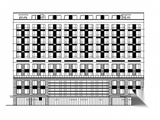 [江苏]现代风格市级甲等医院综合楼建筑设计施工图（知名...施工图下载【ID:165143114】