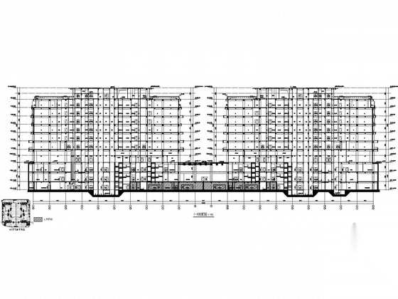 [山东]某9层商住楼建筑施工图（含jpg）cad施工图下载【ID:166726123】