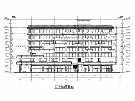 [山东]某9层商住楼建筑施工图（含jpg）cad施工图下载【ID:166726123】