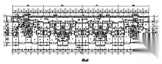 某十三层住宅楼建筑方案图cad施工图下载【ID:149847134】