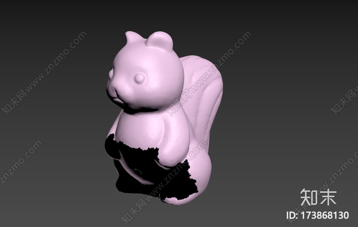 胖松鼠3d打印模型下载【ID:173868130】