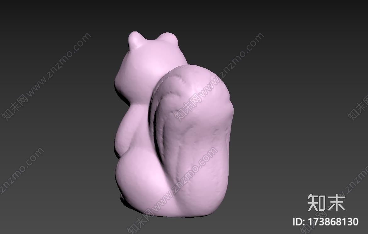 胖松鼠3d打印模型下载【ID:173868130】