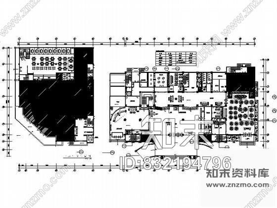 安徽某国际大酒店装修平面图cad施工图下载【ID:832194796】