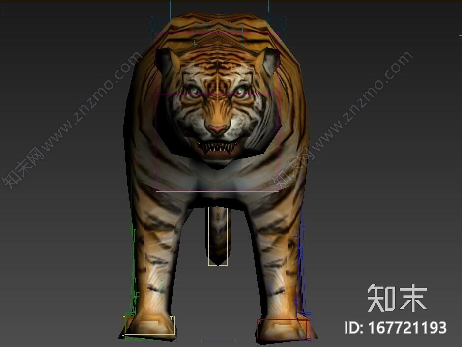 老虎CG模型下载【ID:167721193】