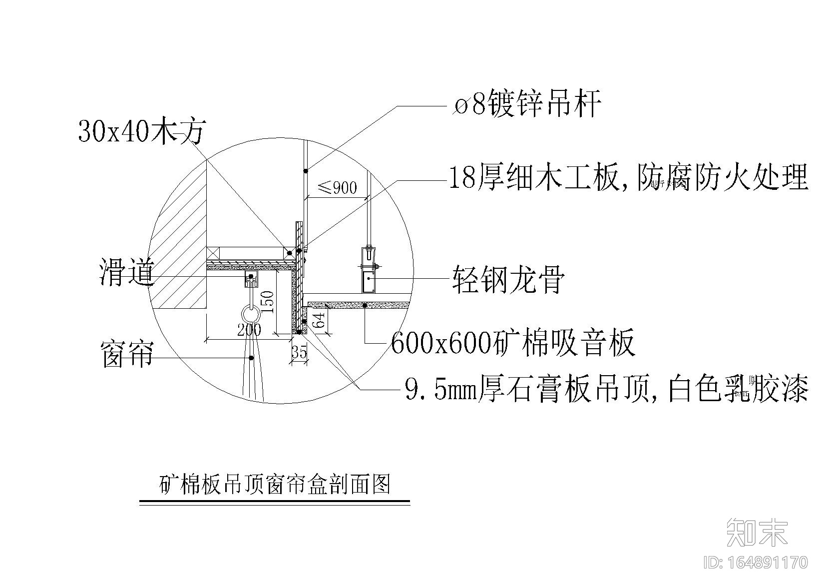 推拉门施工图下载【ID:164891170】