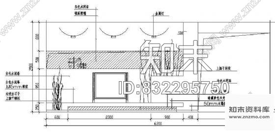 图块/节点客厅背景cad施工图下载【ID:832295750】