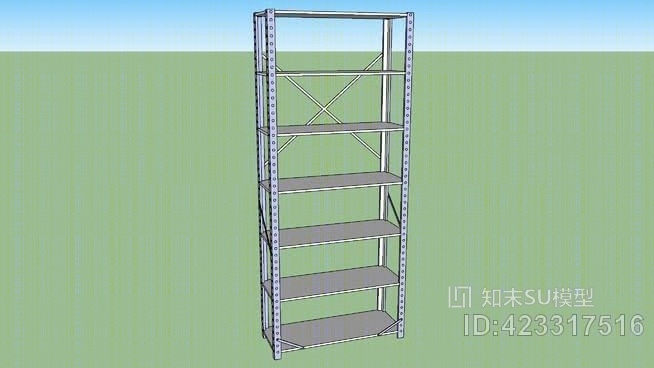 埃德萨-钢架SU模型下载【ID:423317516】