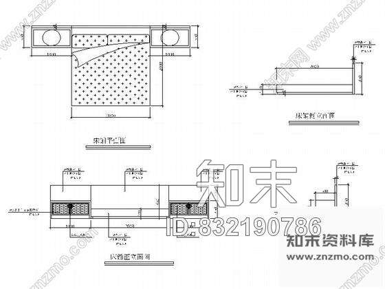 图块/节点云南某古建客栈床铺详图cad施工图下载【ID:832190786】