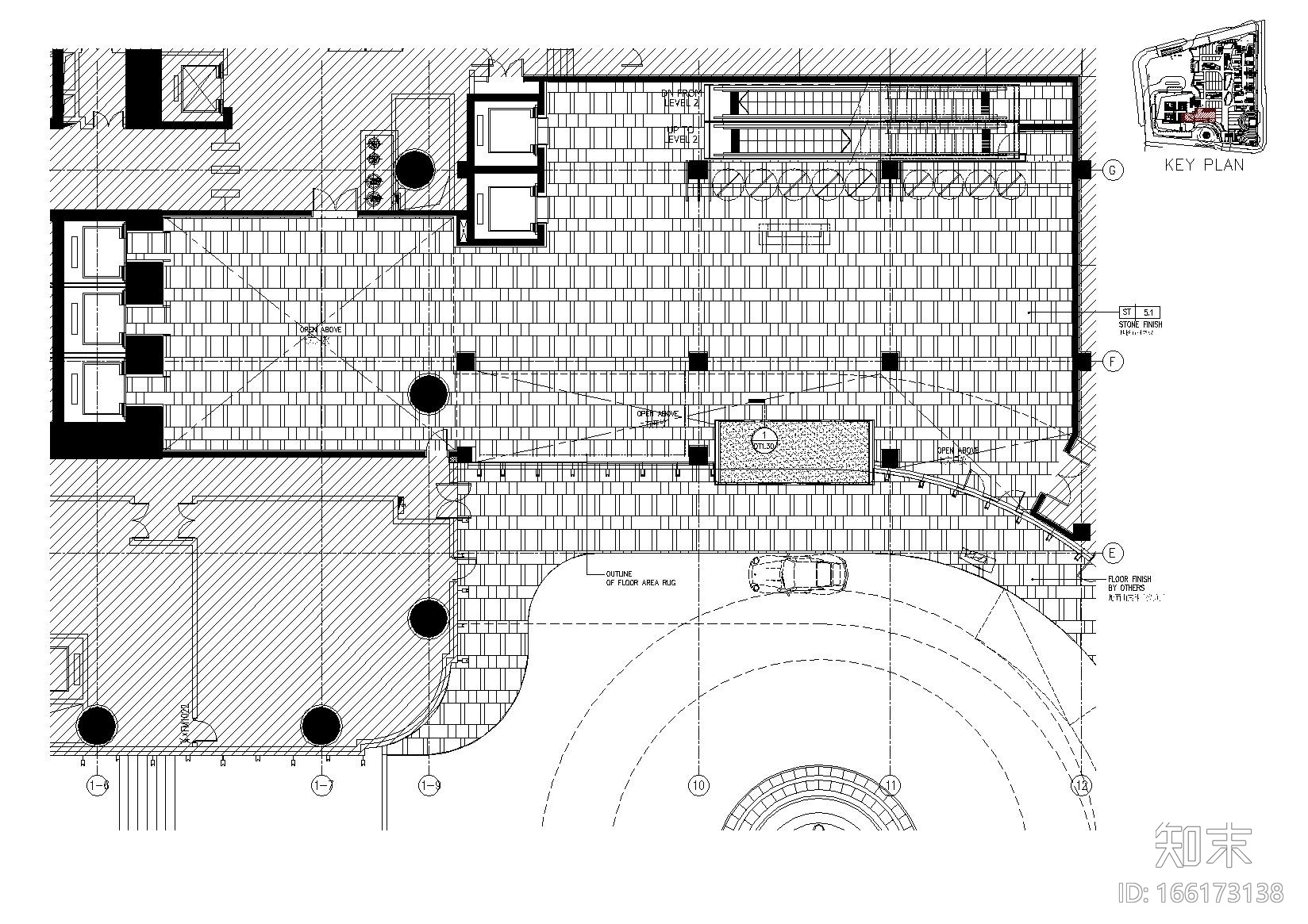 [广西]龙光那莲豪华精选酒店施工图_效果图cad施工图下载【ID:166173138】