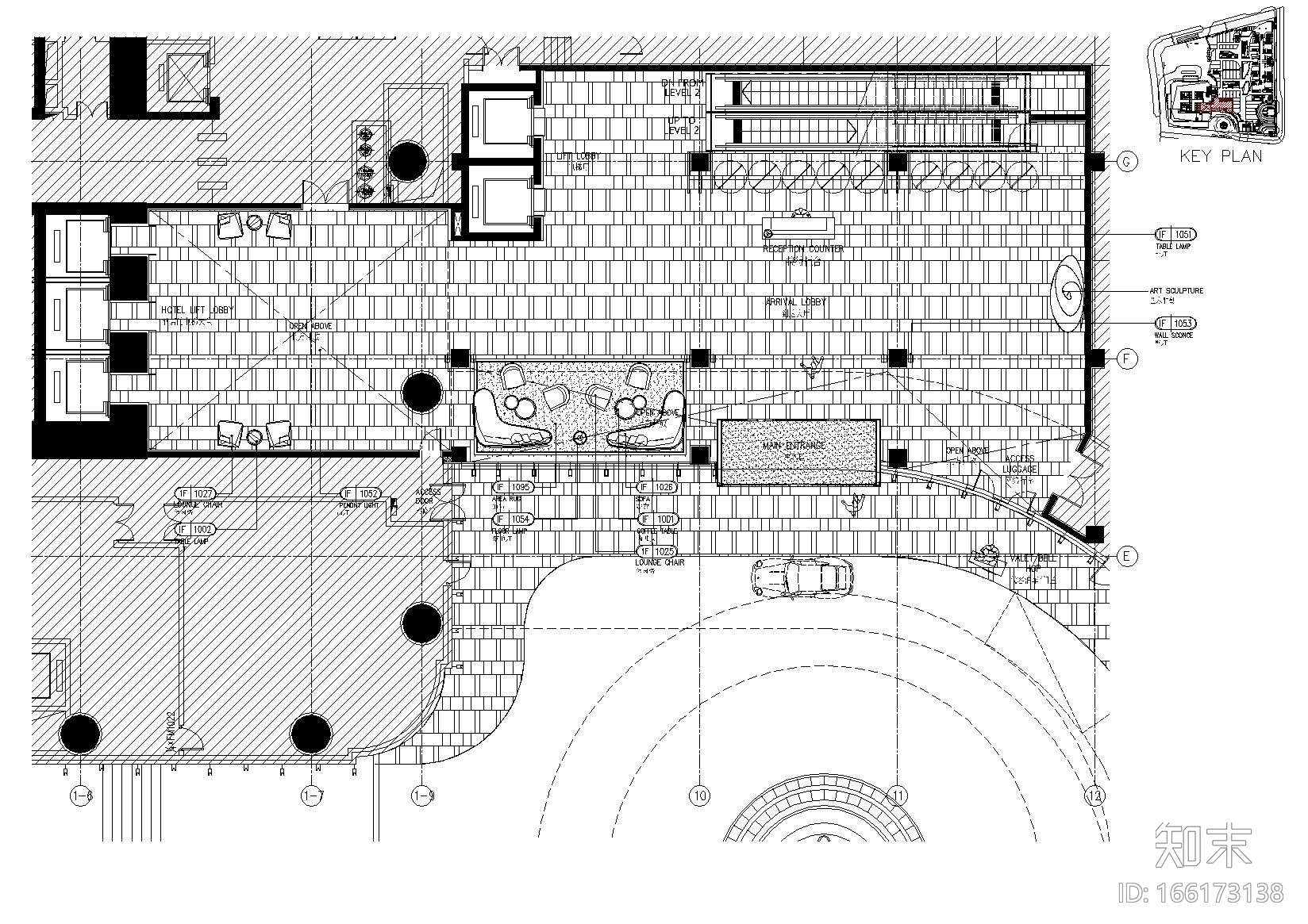 [广西]龙光那莲豪华精选酒店施工图_效果图cad施工图下载【ID:166173138】