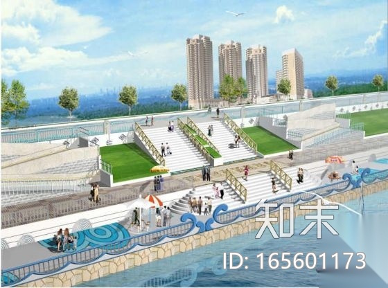 南京外秦淮河全套景观设计方案cad施工图下载【ID:165601173】