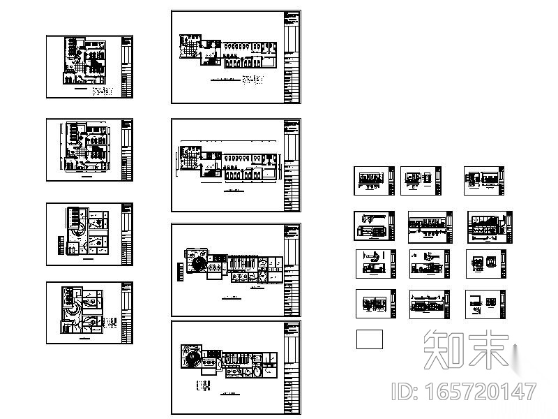 某养身馆室内设计施工图cad施工图下载【ID:165720147】